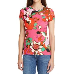❌SOLD ❌Ted Baker Bevilin Pinata Print Fitted T-Shirt